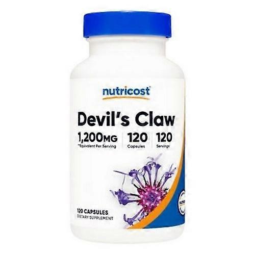 Nutricost Devil's Claw Capsules ,1200 Mg ,120 Count