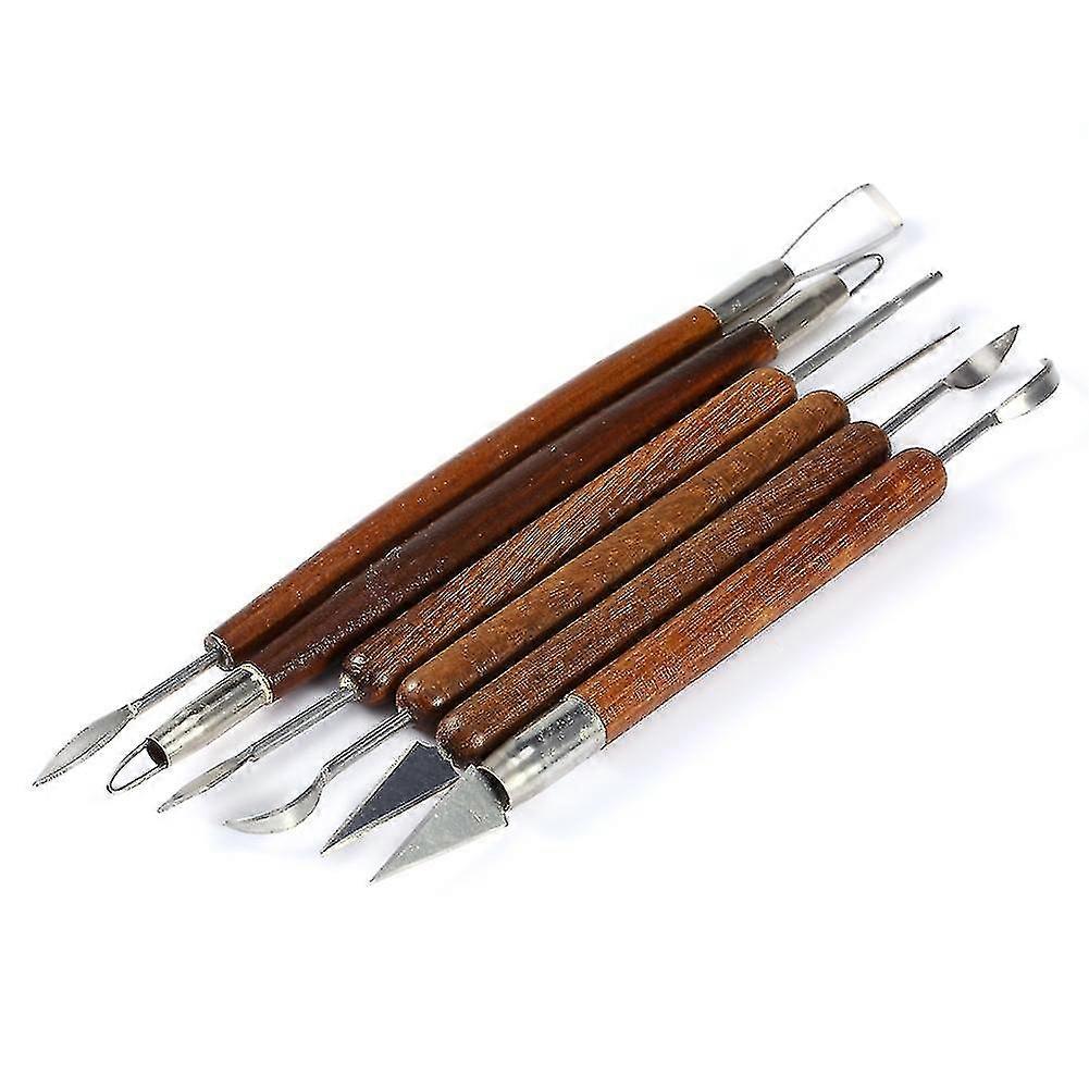 Polymer Clay Modeling Tools Set - 6pcs