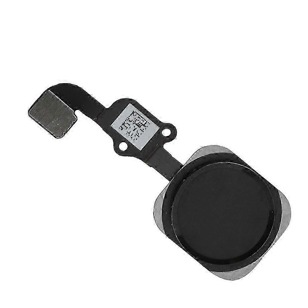 Replacement Home Button Flex Cable Part Touch ID Sensor for iPhone 6 / 6plus (Black)