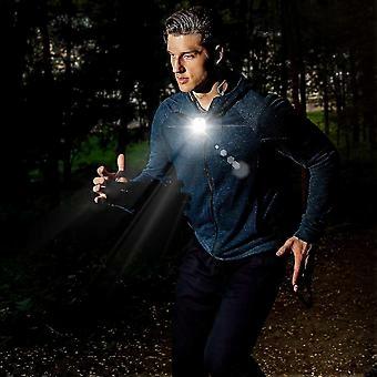 2 stuks outdoor nacht clip op running lights reflecterende usb oplaadbare led licht kleine lichtgewicht hardloopkleding