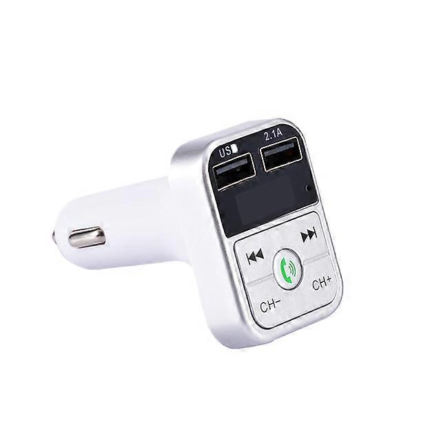 Car Kit Handsfree Wireless Bluetooth 5.0 FM Transmitter LCD MP3 Player Car Accessories Dual USB Charger FM Modulator