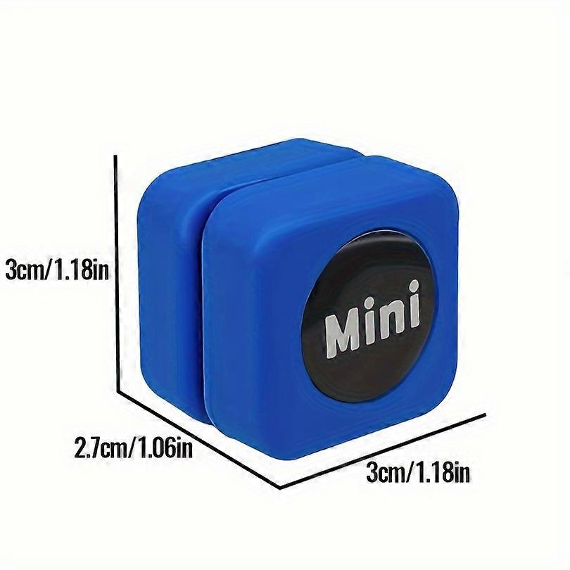 1pc Mini Magnetic Fish Tank Brush - Effortless Dual-Sided Algae Cleaner with Powerful Magnetic Design - Compact and Ideal for Small Aquariums