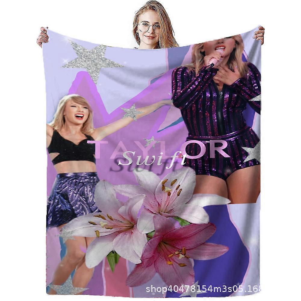 Taylor Swift deka Taylor Swift Speváčka flanelová deka Klimatizácia Deka Nap Cover Blanket flanel MT146