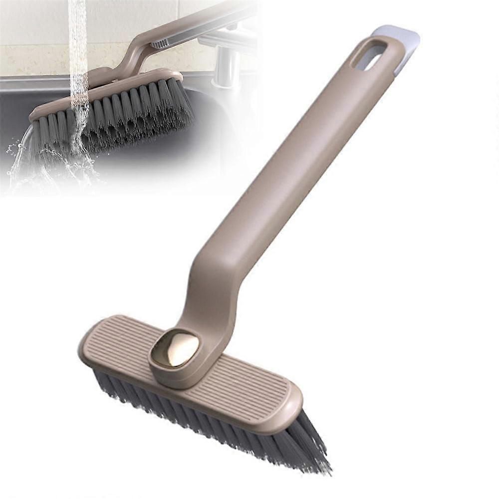 Multi-Function Rotating Crevice Gap Cleaning Brush, 360 Degree Rotating Hand-held Dead Corners Cleaning Tool for Kitchen Bathroom Tile Floors