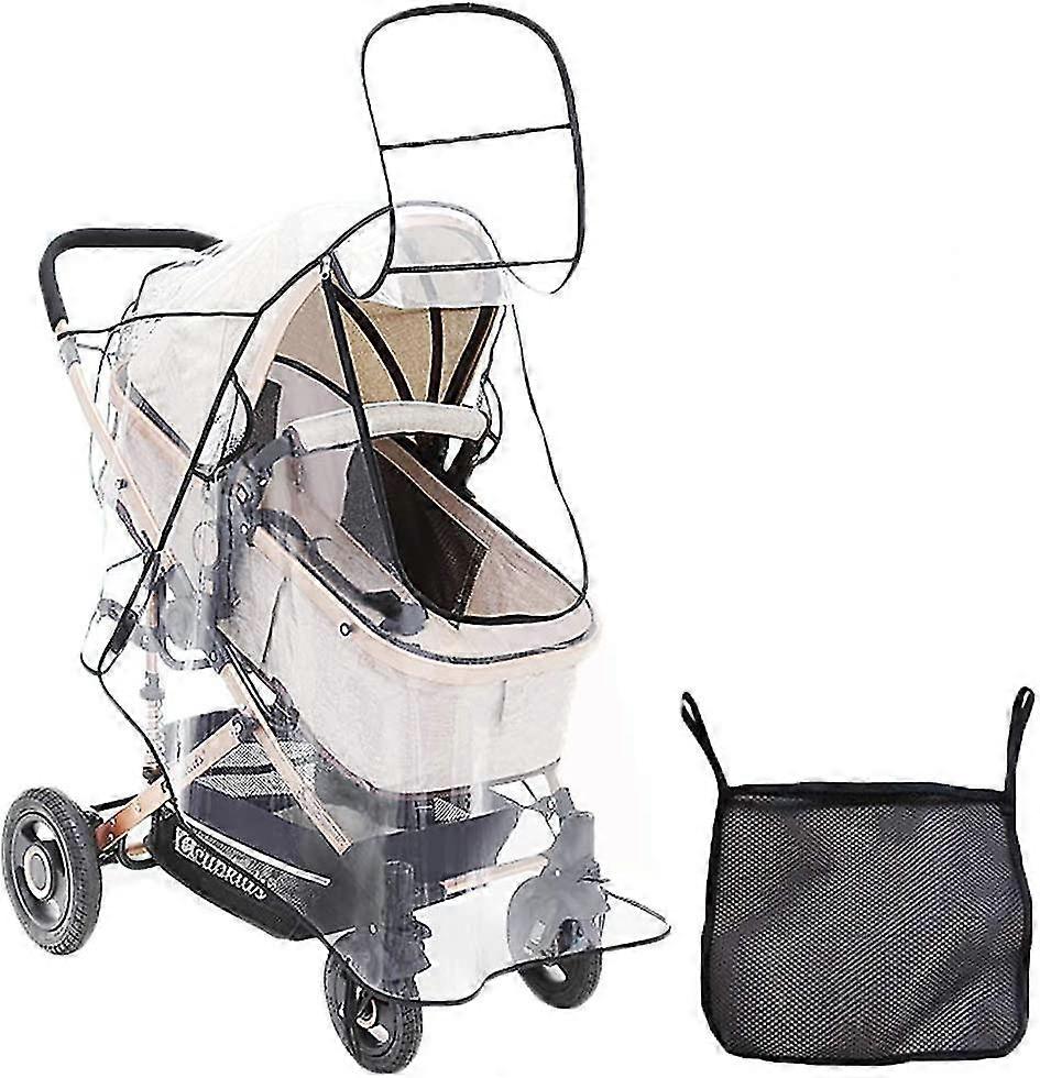 Rain Cover Universal Stroller Cane Rain And Wind Protections For Strollers (style-03)