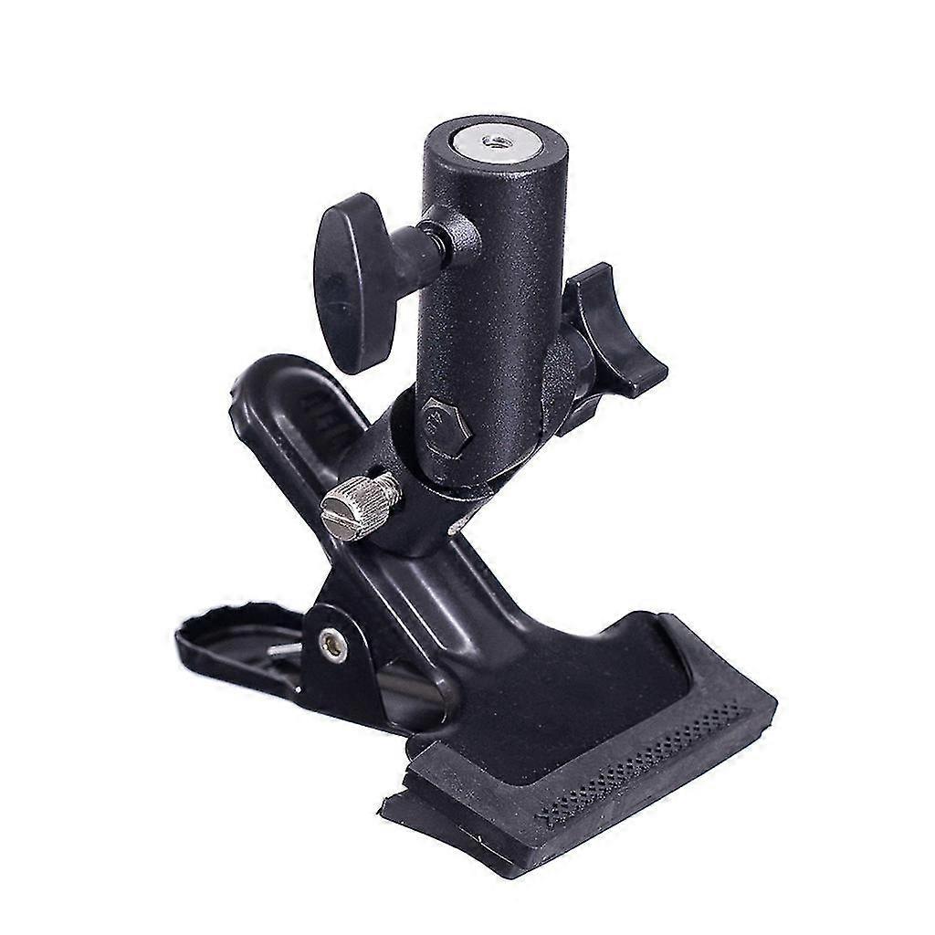 Reflector Clamp Clip Holder Light Stand Attachment Screw 3/8" For Photo 1/4"