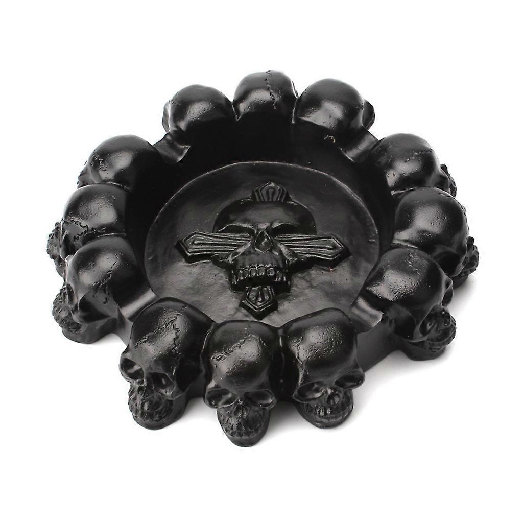 Personalized for Creative Desktop Multi-headed Skull Ashtray Gift for Restaurant