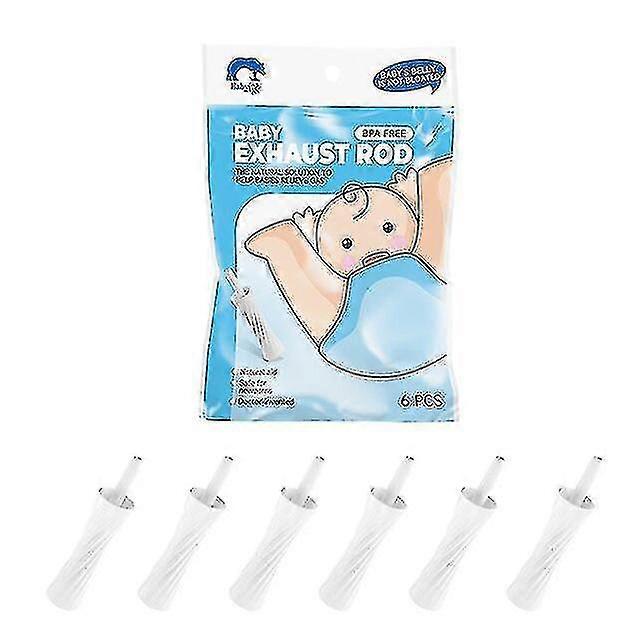 Babypflege Zubehör Bauchkoliken Entlastung Sicherheitsvorrichtung Bpa Free Soft Exhaust Stick Infant Anti Blähungen