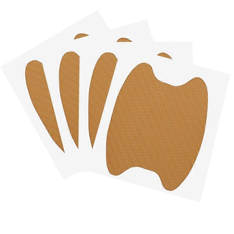 4 sztuk / zestaw naklejka na drzwi samochodu włókno węglowe odporne na zarysowania pokrywa automatyczna folia ochronna uchwyt zewnętrzna akcesoria do stylizacji samochodów akcesoria do dekoracji pojazdów 