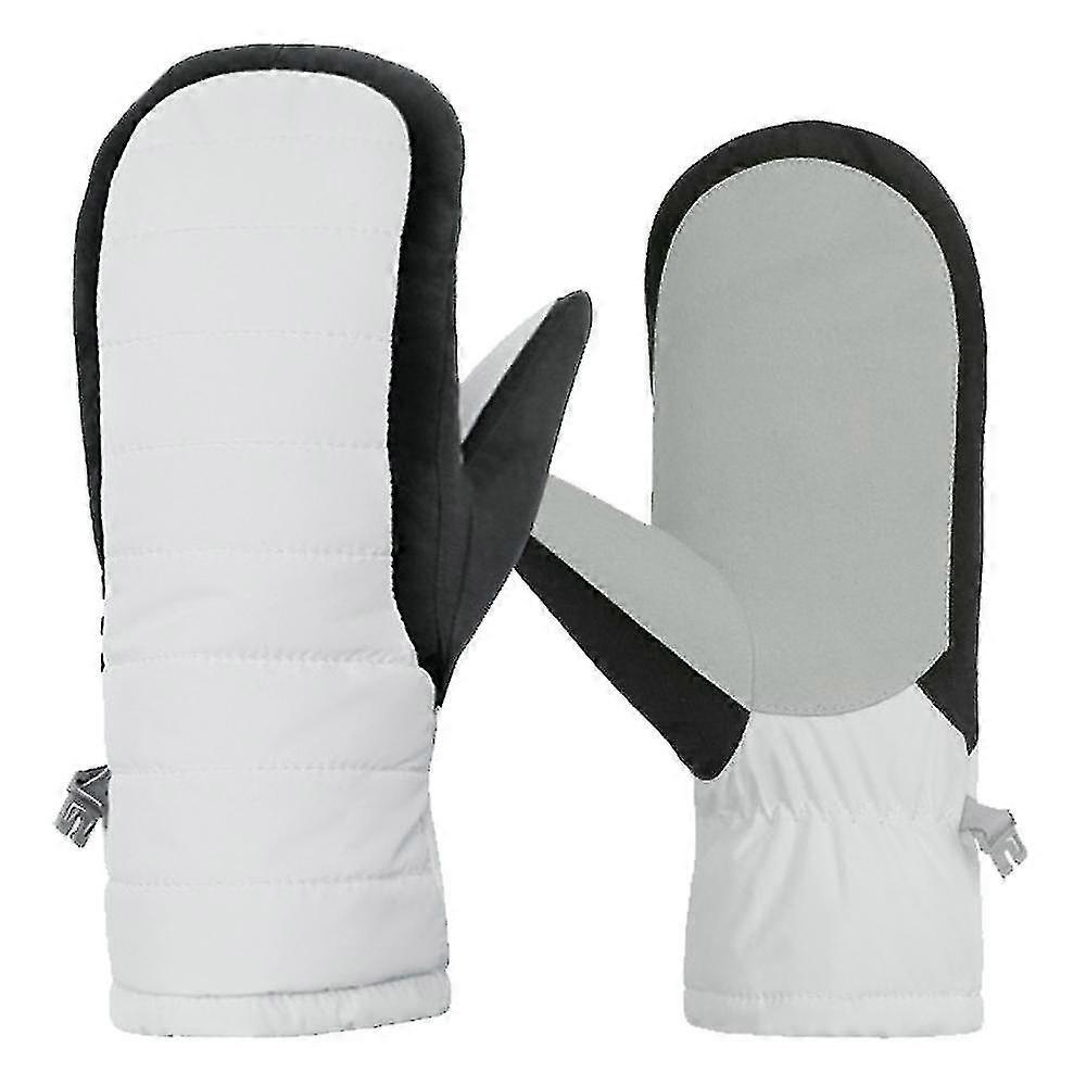Barnhandskar Vintervarma och fingerhandskar Plus sammetstjocka skidhandskar
