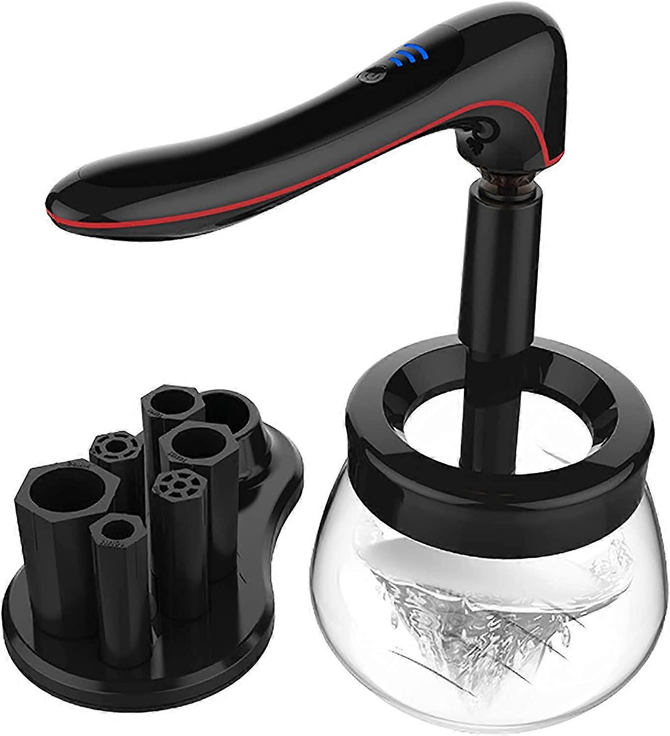 Electric Scrubber, Makeup Brush Cleaning Machine, Automatic Dryer, Quick-Drying USB Rechargeable