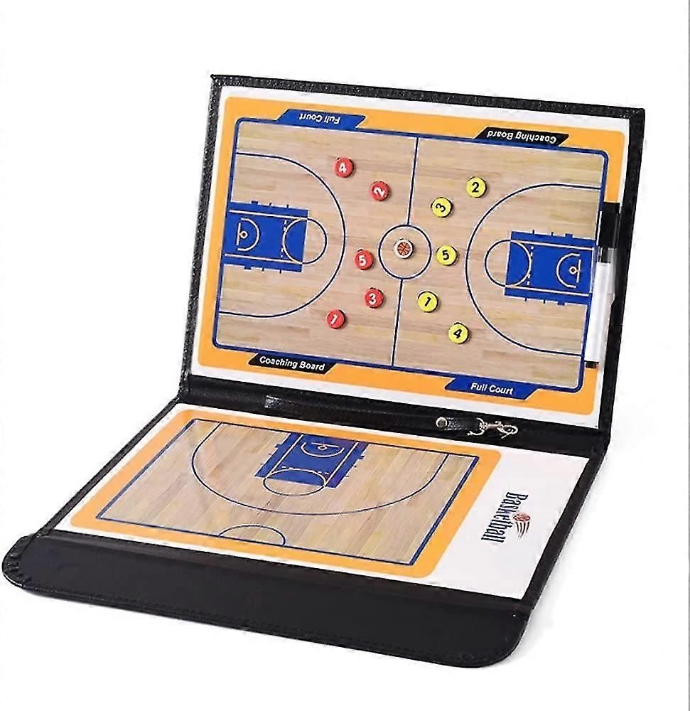 Foldable Coaches Tactical Board Zipper-closure