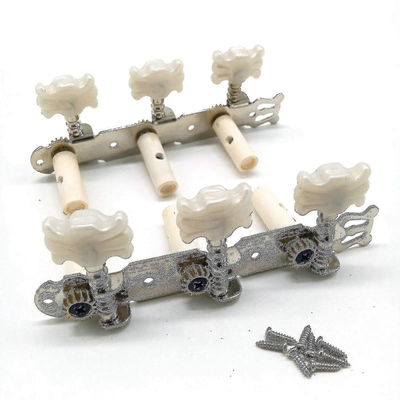 One Pair Guitar Tuning Pegs Machine Tuners White Machine Head