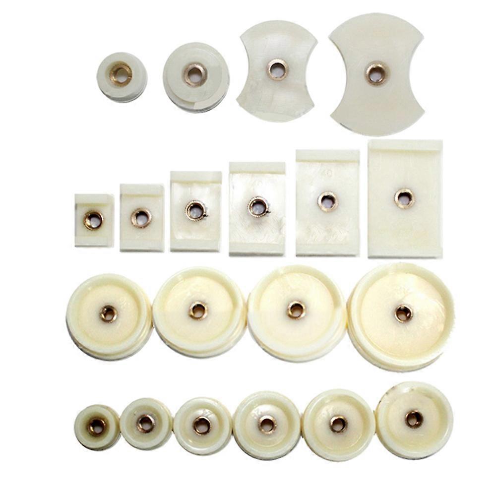 20pcs Watch Covers Models Watch Tool Capping Machine Capping Pliers Watch Capper with Plastic Plastic Bowl with Square Mold
