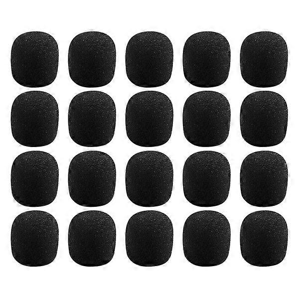 40stk praktiske revers mikrofondæksler Supple svamp mikrofondæksler