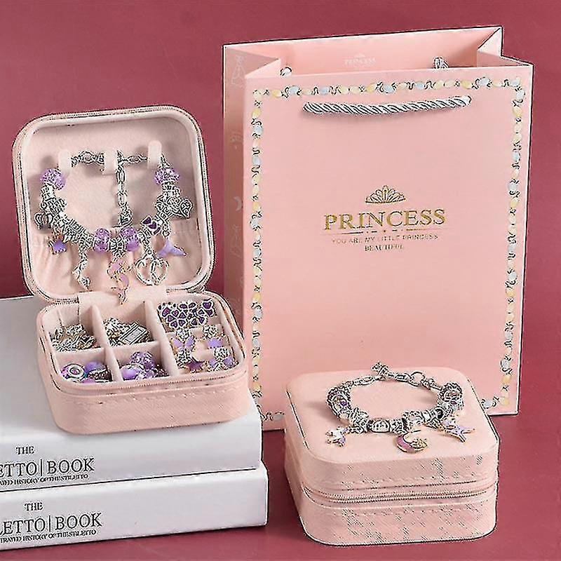 Bracelet Making Set - Creative DIY Kit for Girls Aged 7-12, Ideal Birthday Gift