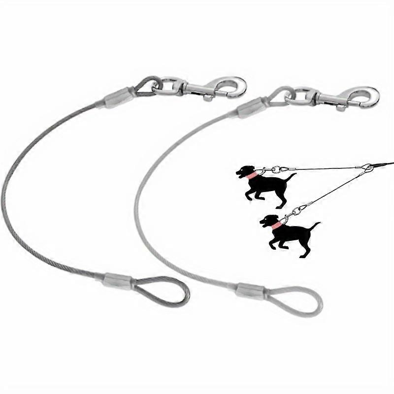 New style 2pcs Dog Leash Extension, Support Add To Any Leash & Collar & Harness, Dog Lead Extender For Large And Medium Dogs Walking Running And Train