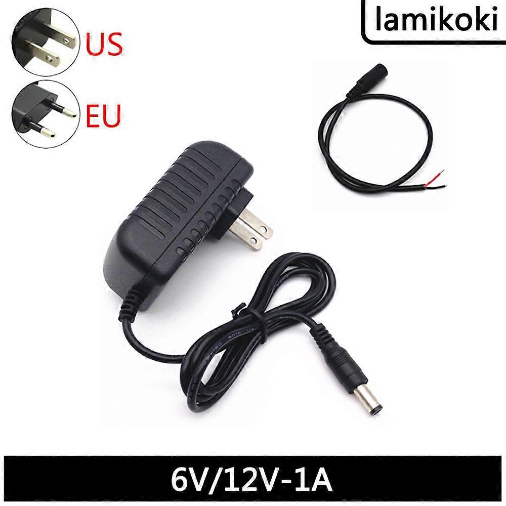 Power Adapter DC 6V 12V Geared Motor Small Motor Transformer Motor DC Female Head Line