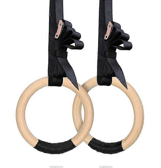 Nneoba Sports Wood Gymnastic Rings Awo71911