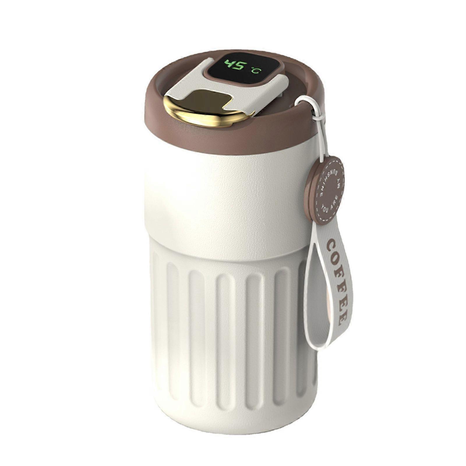 LED Temperature Display Coffee Mug Stainless Steel