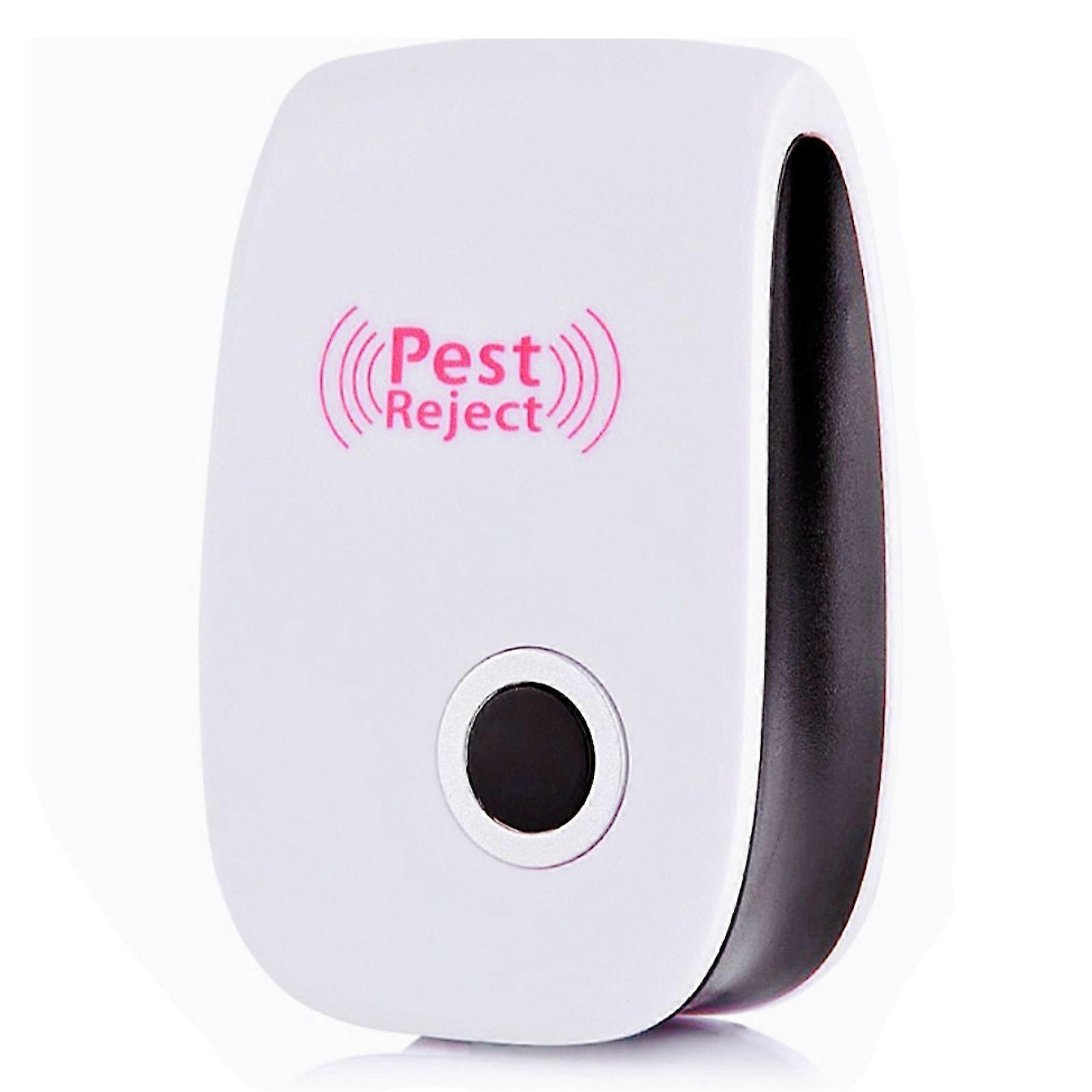 6PCS Ultrasound Electronic Bug Repeller Intelligent ABS Flame Retardant Housing Mouse Repeller for Pest EU Plug 220V