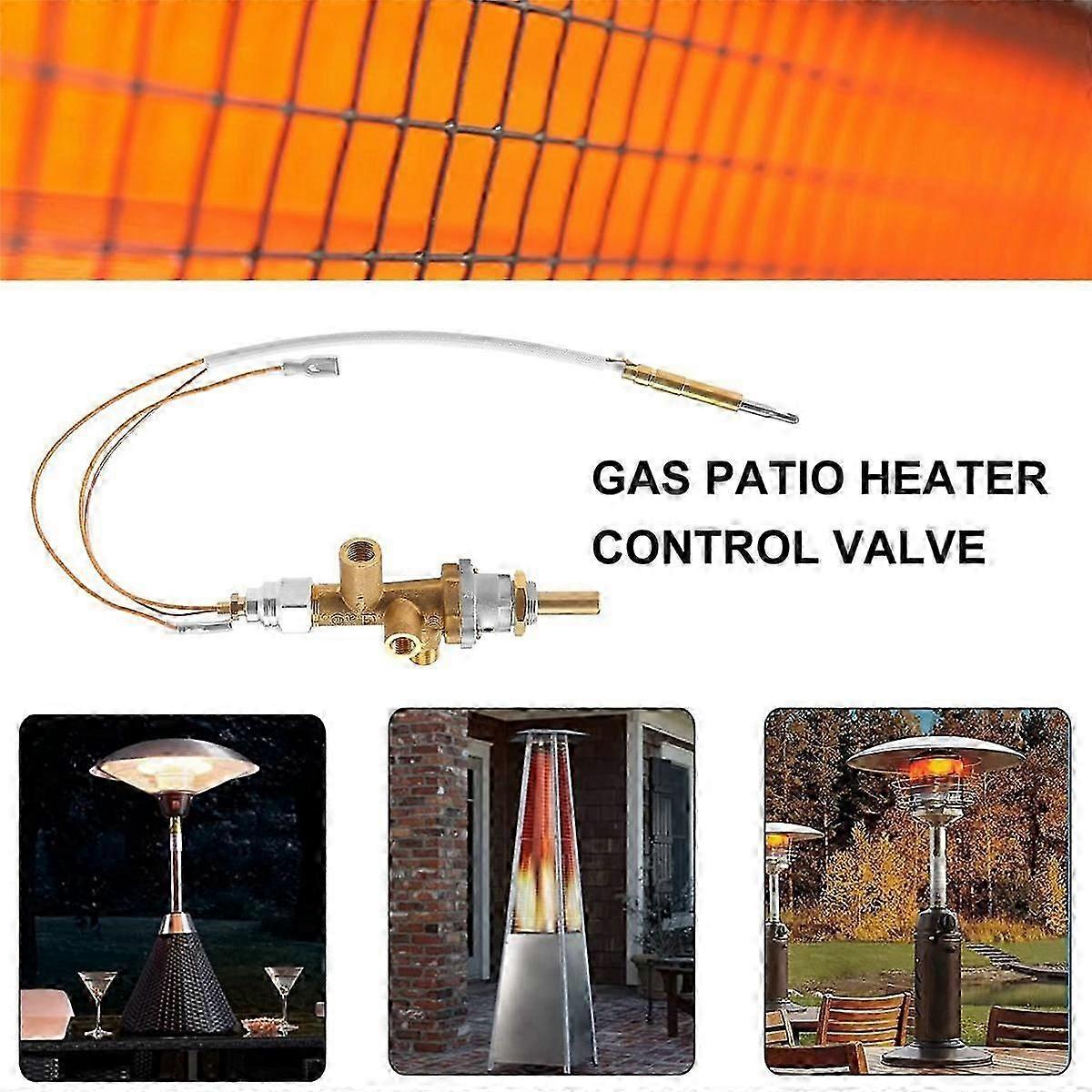 Propane Patio Heater Safety Kit – Thermocouple & Anti-Tilt Dump Switch Control – Replacement Parts