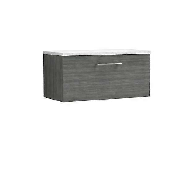 Nuie Arno 1 Drawer Wall Hung Vanity Unit 800mm Wide