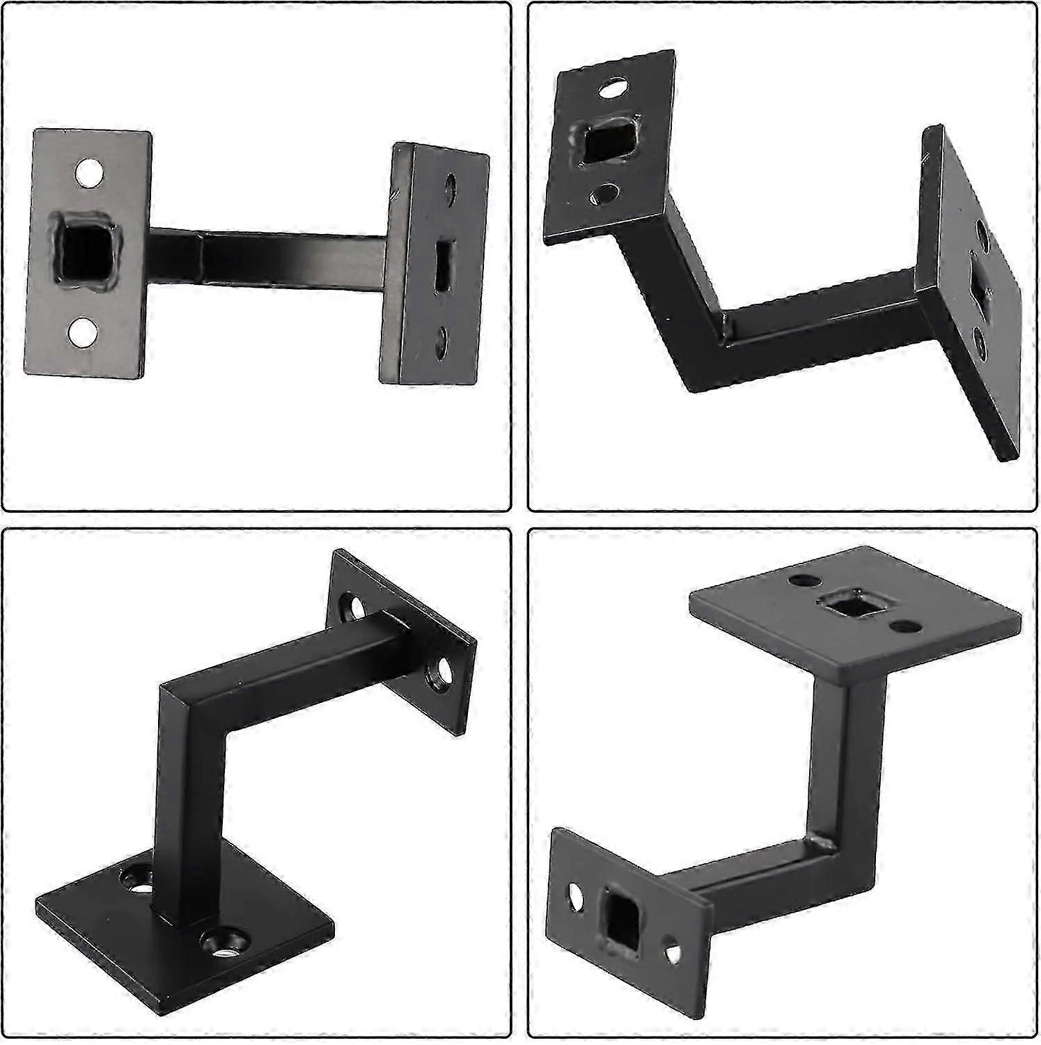 Square Stainless Steel Handrail Brackets for Stairs - Enhance Safety in ...
