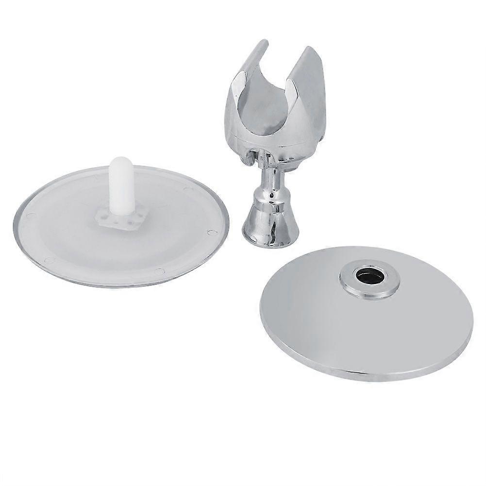 ABS 360 Degree Attached Adjustable Bathroom Shower Head Base Bracket Holder Support with Sucker