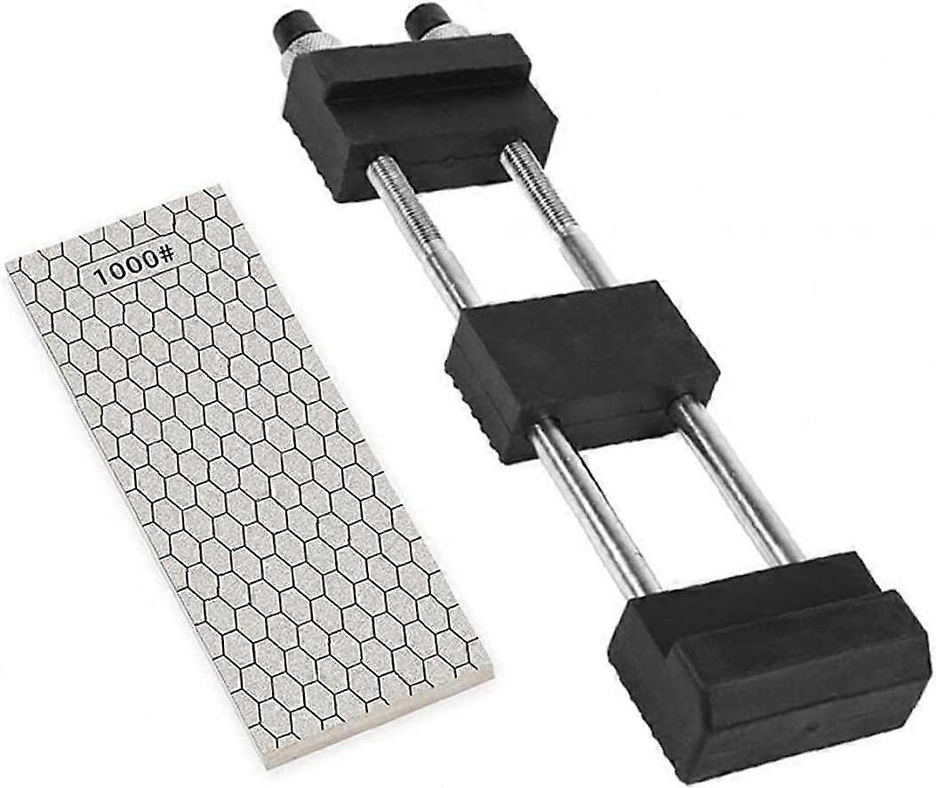 Sharpening Stone Holder Adjustable Sharpener Size Non-Slip Base Durable Fixing Grid Stone Stone Durable Hand Tool