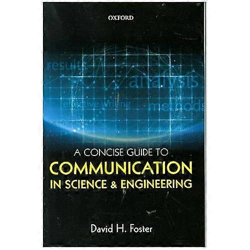 A Concise Guide to Communication in Science and Engineering