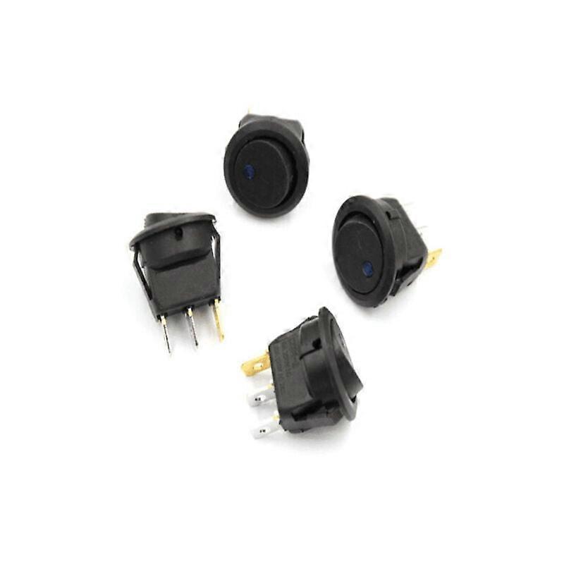 Illuminated Led Rocker Switch, 12v 3 Position Latching Switch