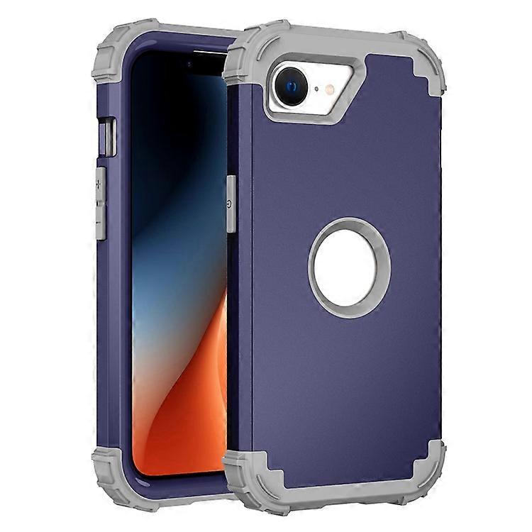 L-Style Compatible For iPhone 16e Case Shockproof PC + TPU Phone Back Cover