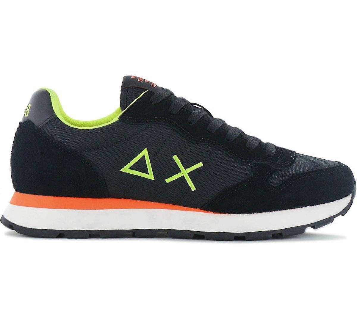 SUN68 Tom Fluo - Men's Sneakers Shoes Black Z44102-11