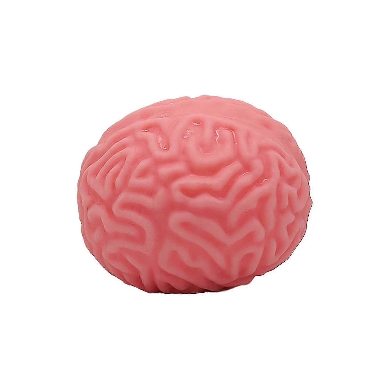 Trick Prank Brain Flower Pinch Evil Funny Props Brain Pinch Music Stress Relief And Venting Simulation Toys Super Soft Q- Decompression