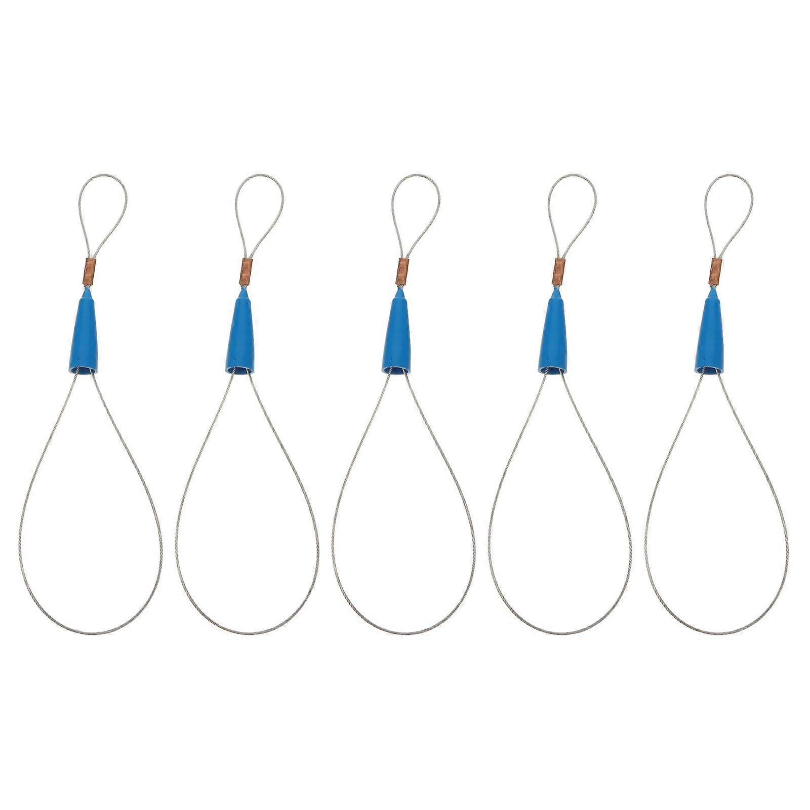 5Pcs Portable Wire Traction Fish Tape Fastener Electrical Cable Puller Device