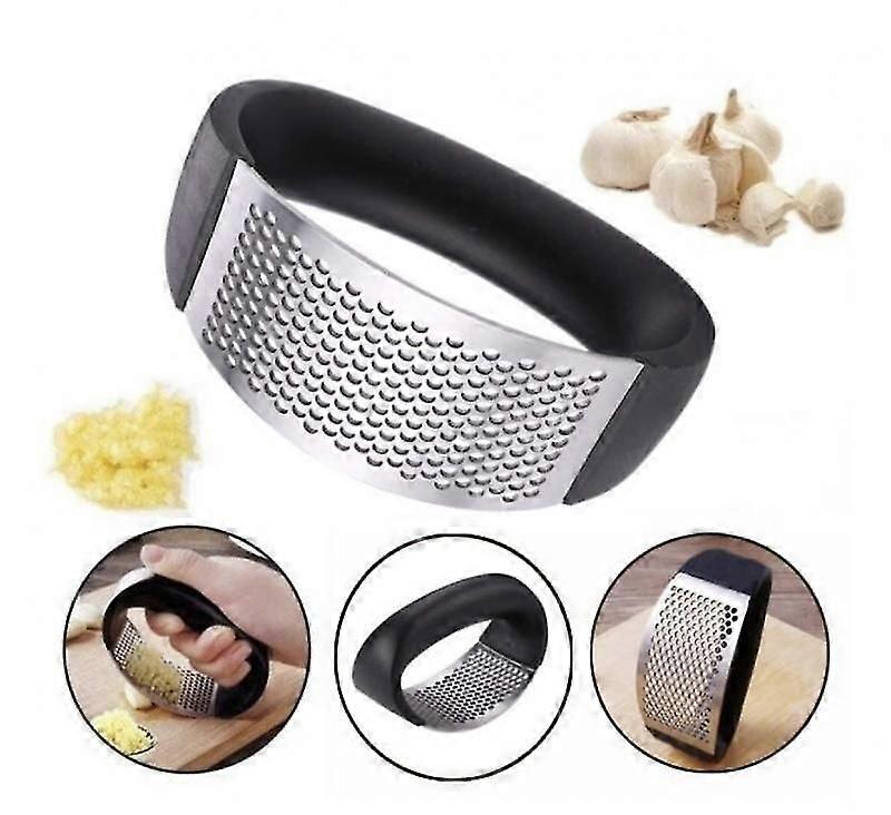 Garli Garlic Press Stainless Steel ,pyc