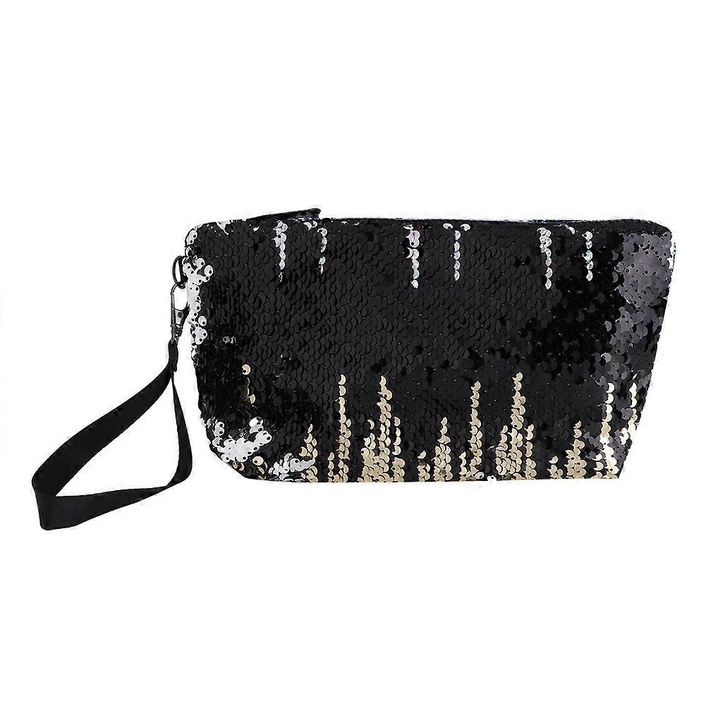 Fashion Cosmetic Bag Travel Toiletry Organizer with Waterproof Material, Multiple Compartments, and Compact Design
