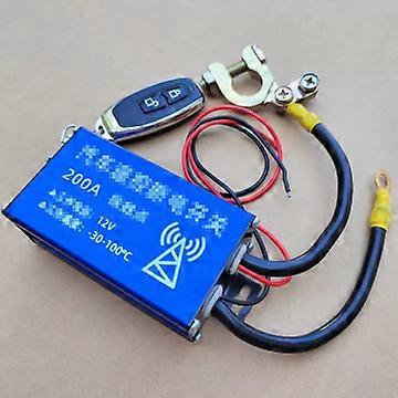 Car Battery Isolator Master Disconnect Cut Off Switch Wireless Remote Control