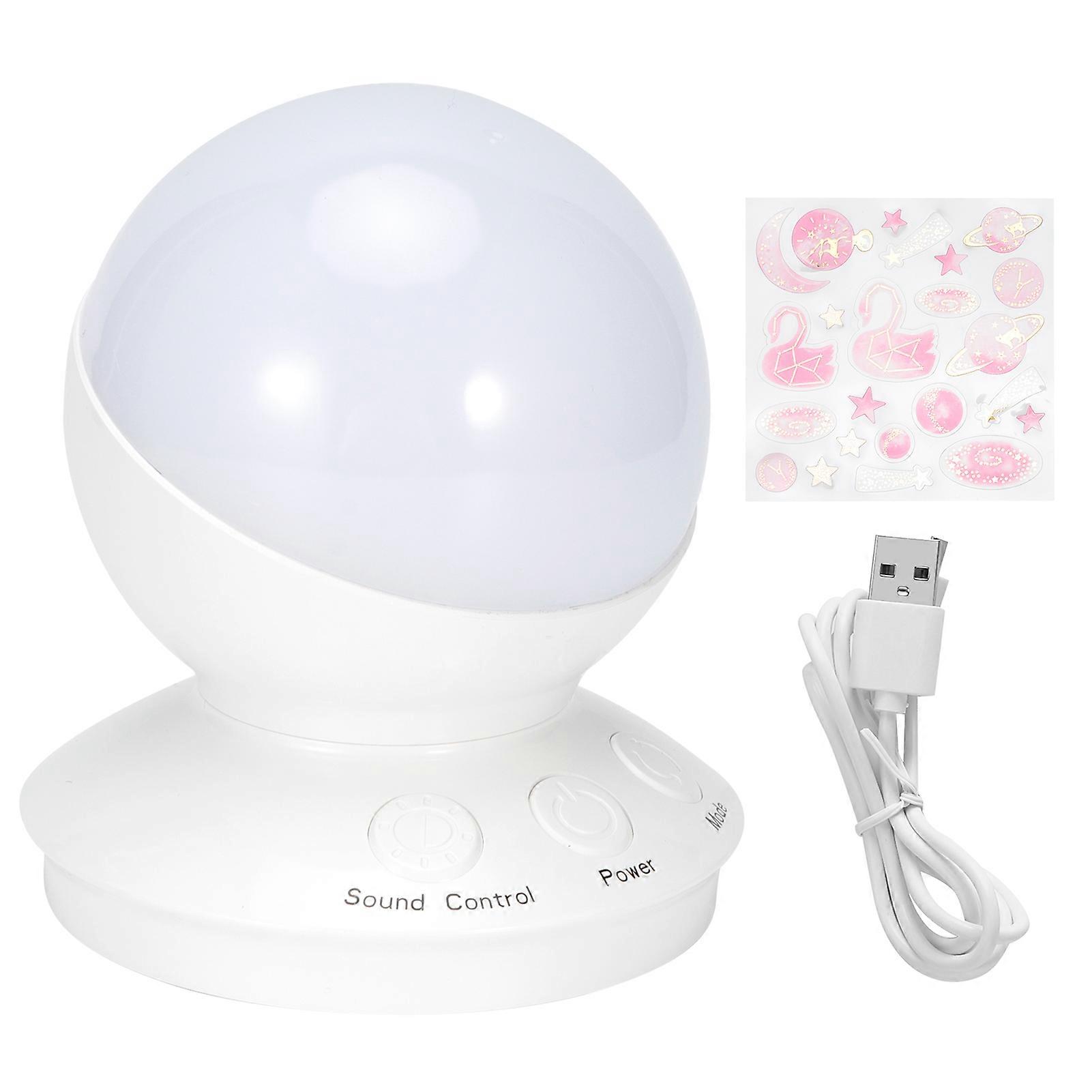 Intelligent Voice Control Night Light Table Lamp with Dimmable LED, Adjustable Brightness, Modern Design, Home Decor Gift