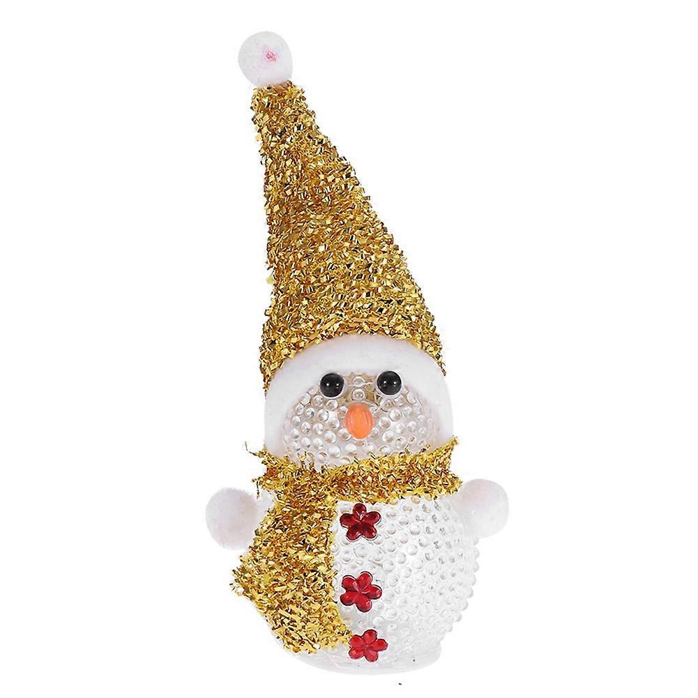 Colorful Snowman Style LED Night Light for Kids Room, Battery Operated, Decorative, Soft Glow, Winter Theme