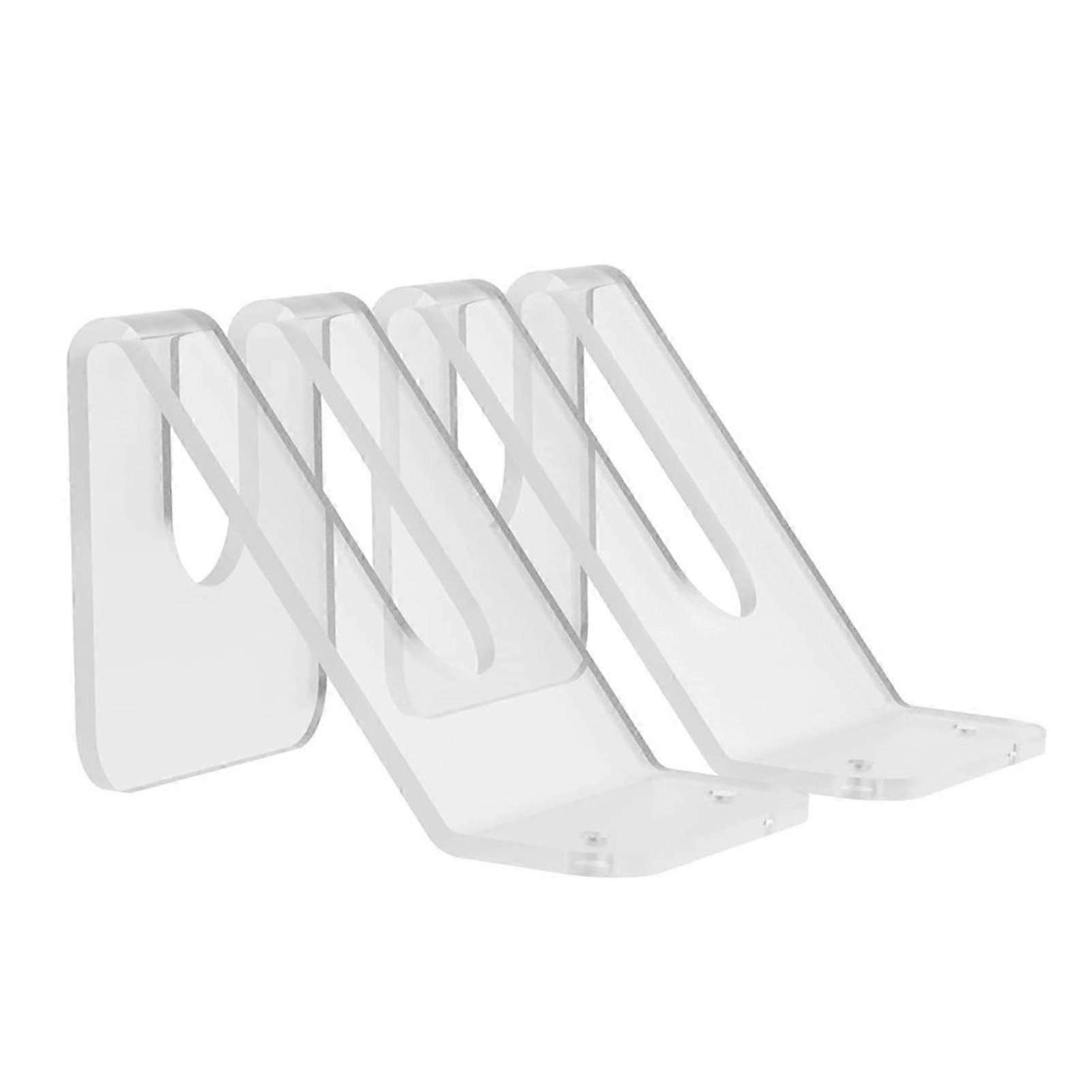 1 Set Paddle Storage Rack Wall Mounted Sturdy Construction Acrylic Kayak Boat Paddle Storage Display Rack for Home