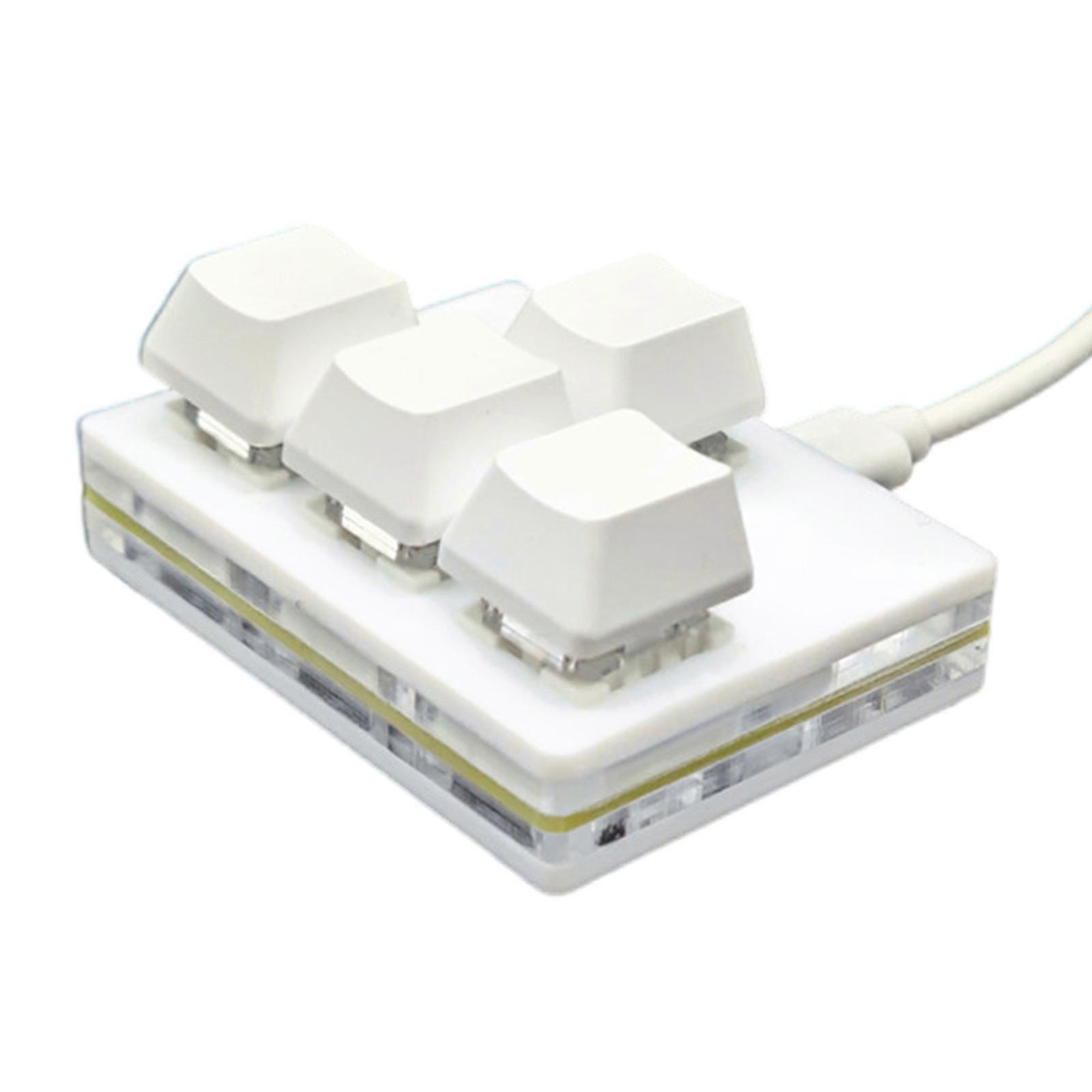 Keyboard 4 Key Direction Arrows Keypad Up Down Left Right Programming USB Mechanical Keypad PC Hot Swappable Keypad