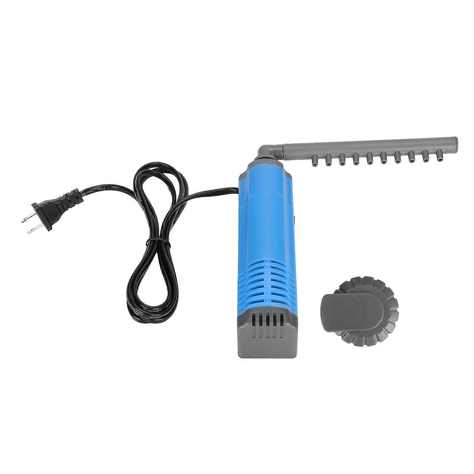 Aquarium Fish Tank Rain Filter with Built-in Water Pump, Mini Waterfall Filter for Freshwater and Saltwater Tanks