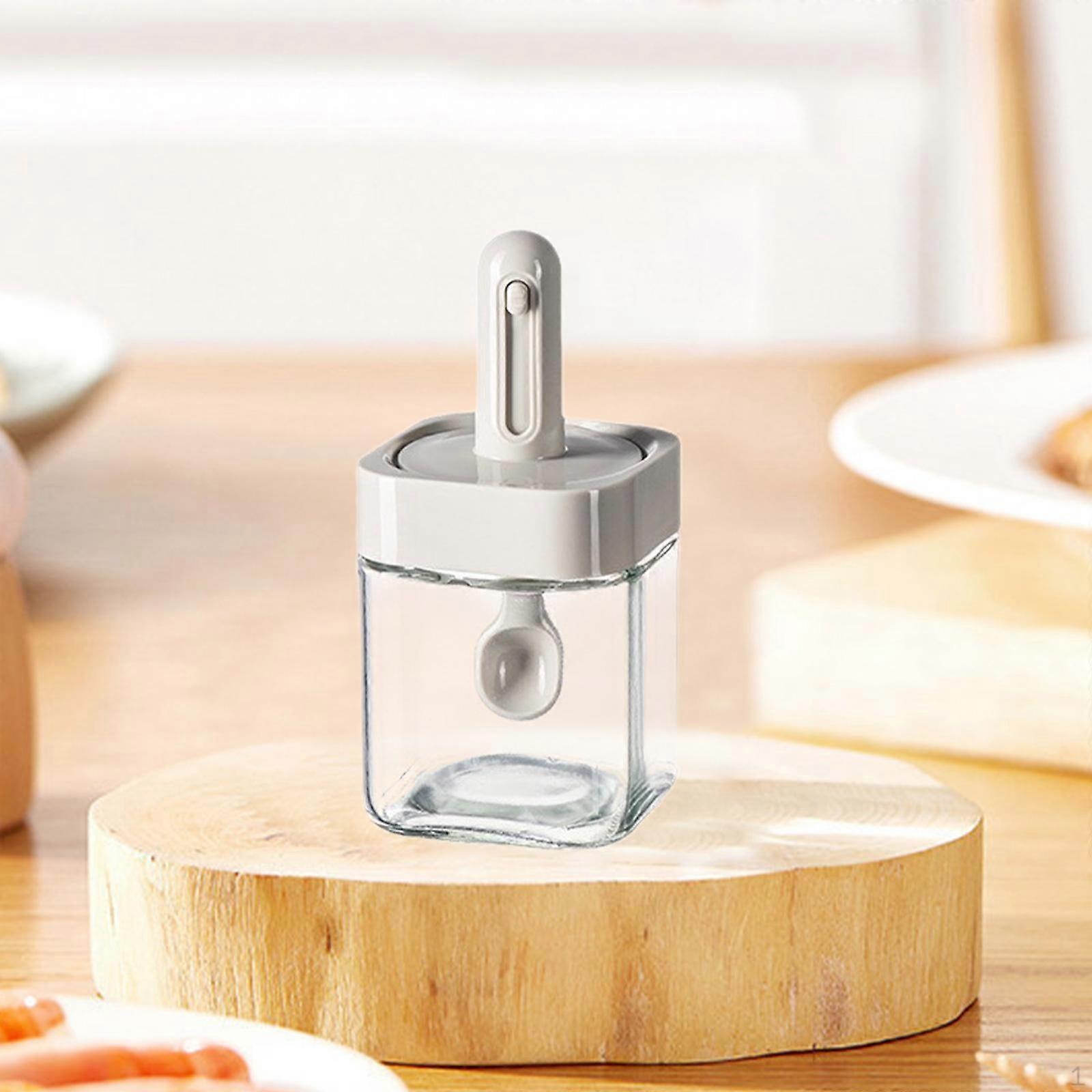 Seasoning Jar Spice Kitchen Supplies Conserve Bottle with Cover Honey Pot Multifunction