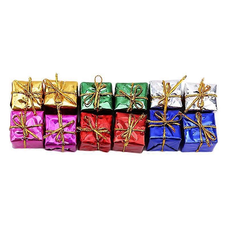 12pcs Christmas Tree Hang Decorations Ornaments Xmas Tree Holiday Party Decoration