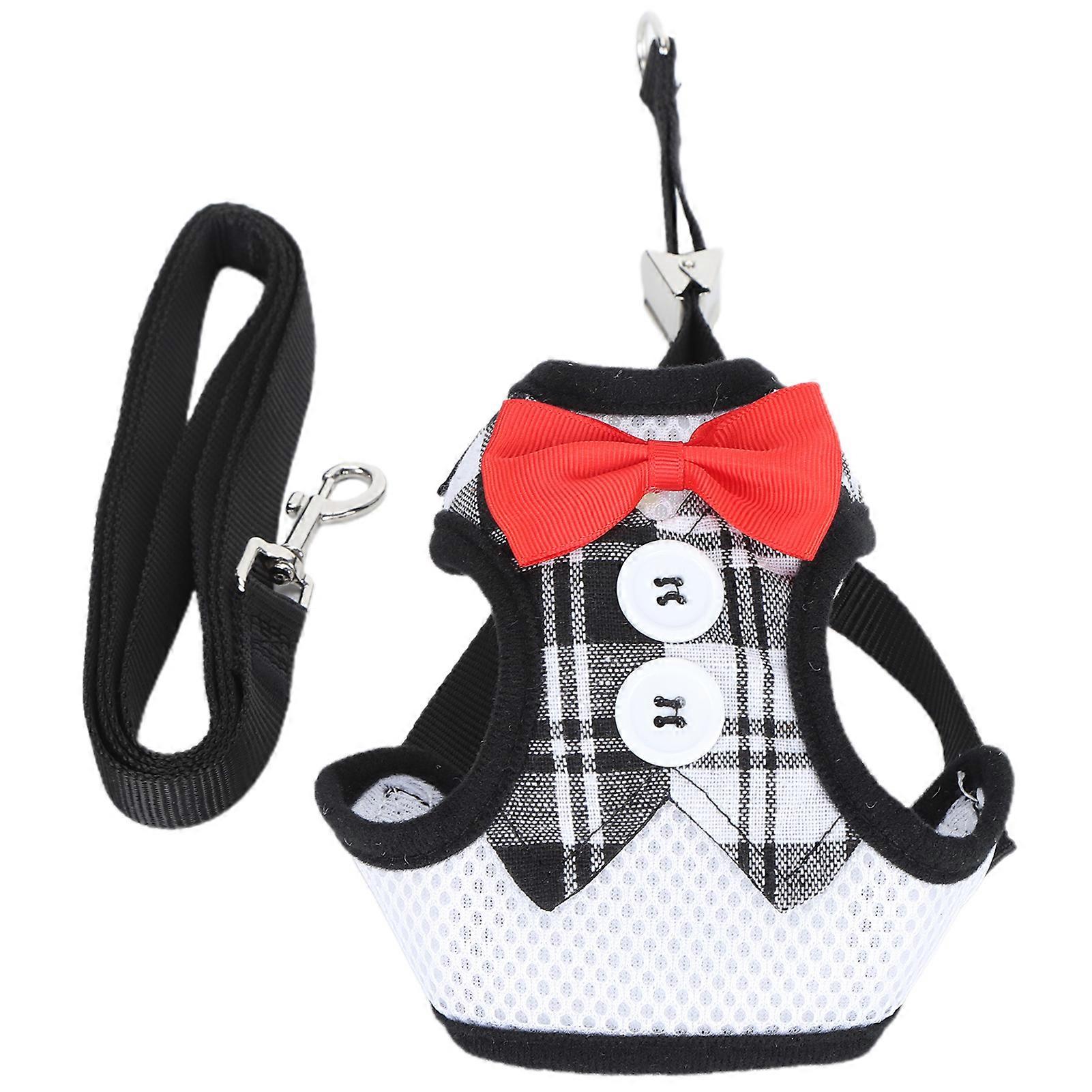 Pet Escape - Proof Vest Strap: Cat Vest Type Harness with Adjustable Leash for Walking