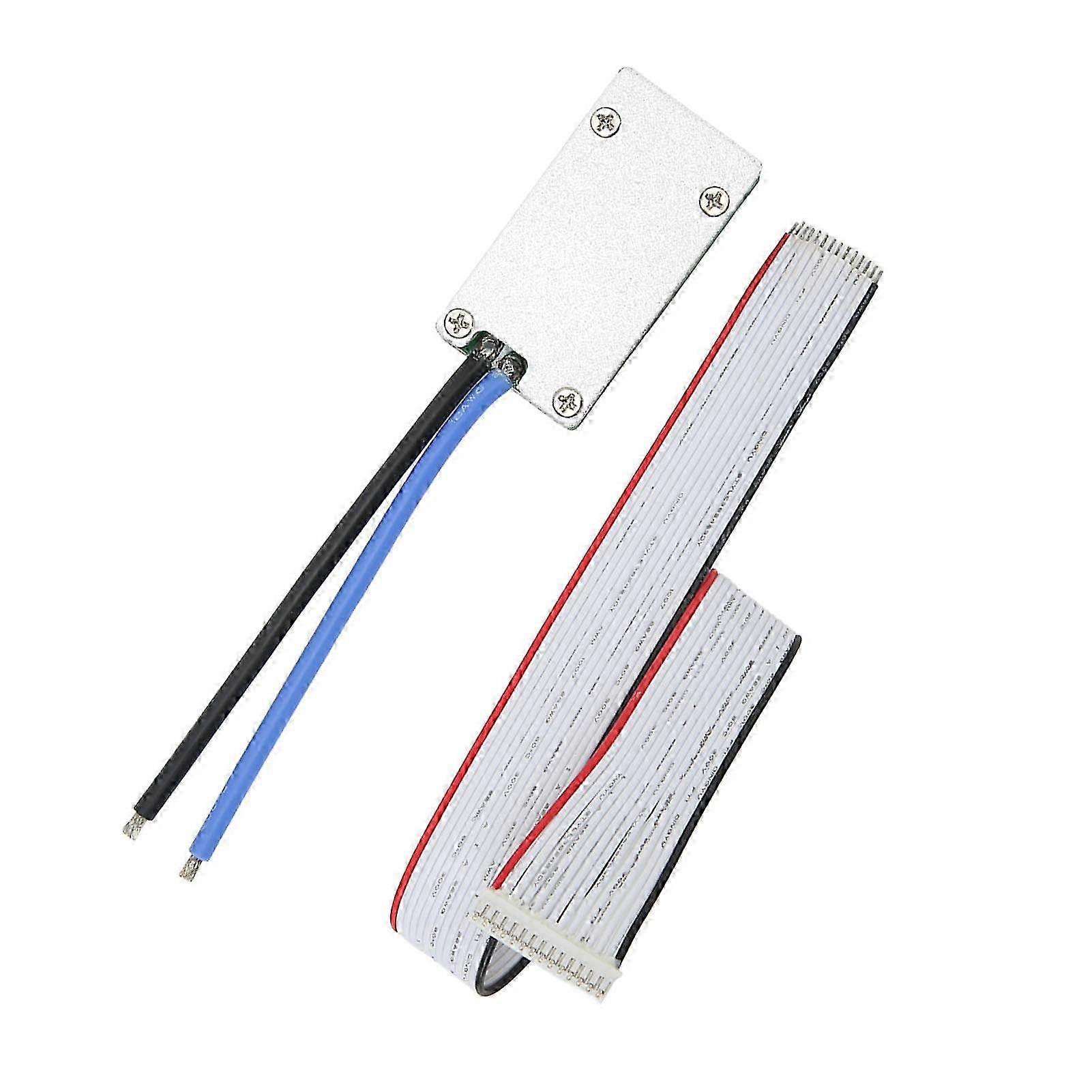 Lithium Battery Protection nce Board 15A Battery Protector Module with Connecting Line 13 String 48V 15A