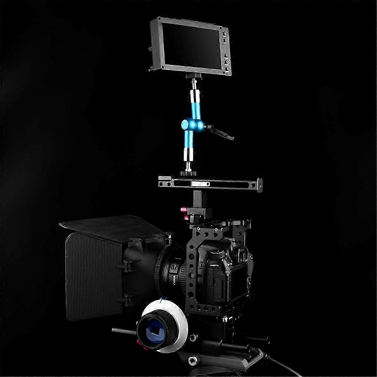 A75 Universal Bracke 7 Inches Adjustable Magic Arm Articulating Weight Capacity 10KG 1/4 Screw Cam js