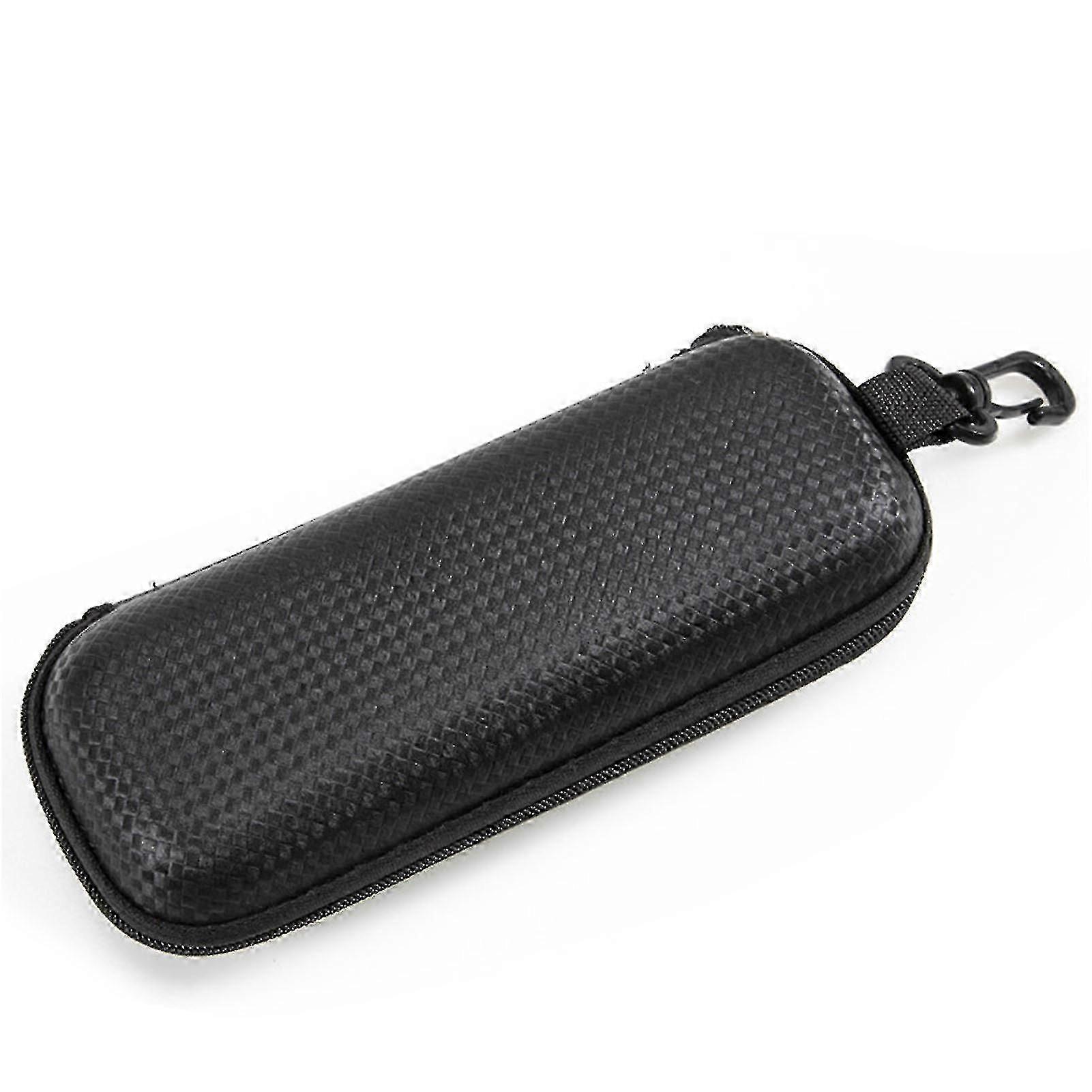 Glasses Case In Square Shape Zipper Hard Eyeglass Case Box With Hook